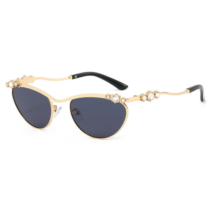 Women's Cat-Eye Sunglasses with Sparkling Stone Accents Kalsten