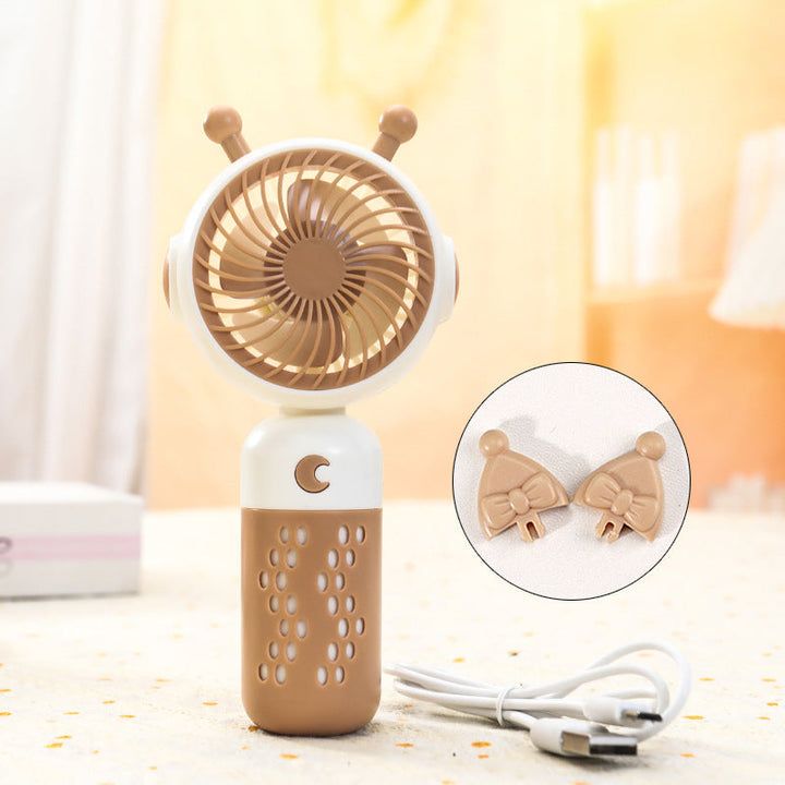 Women's Portable Hand Fan with Cat Ears Kalsten