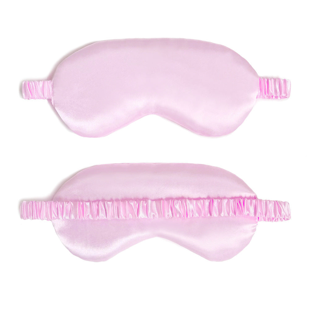 Women's ergonomic silk-like sleep mask with padded nose bridge and elastic strap Kalsten