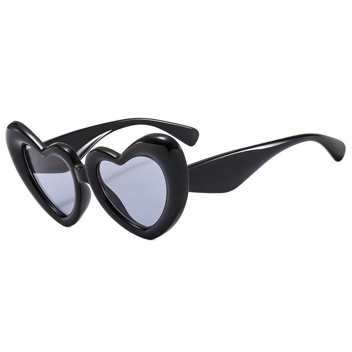 Women Heart-shaped Sunglasses with Stylish Frame Kalsten