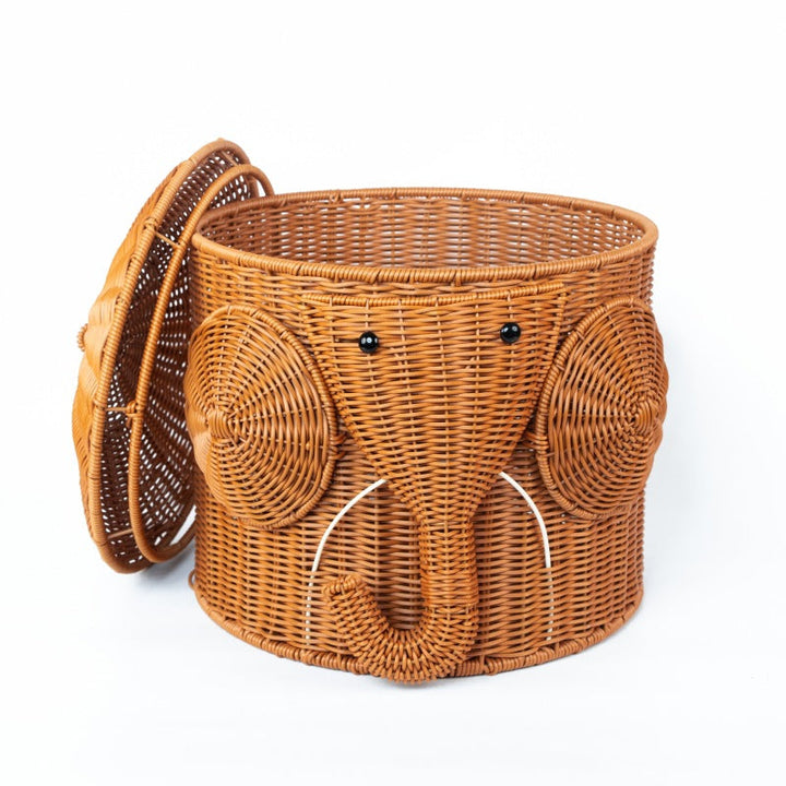 Women Playful Elephant Basket Kalsten