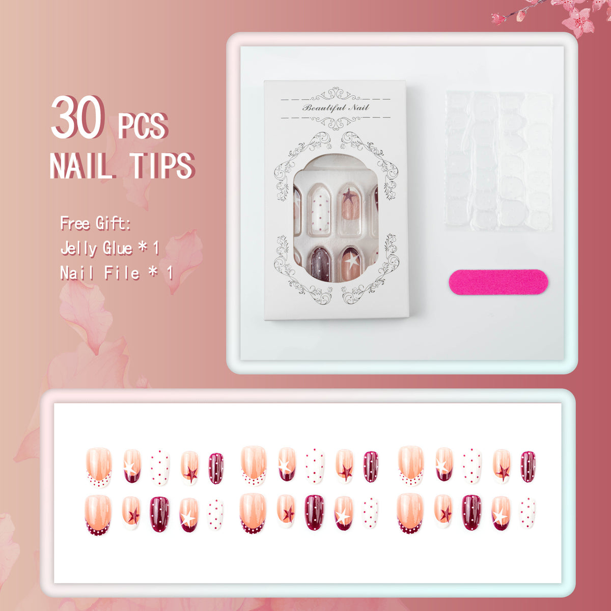Halloween Nail Art Set with Creative Designs and Sparkling Details Acalora