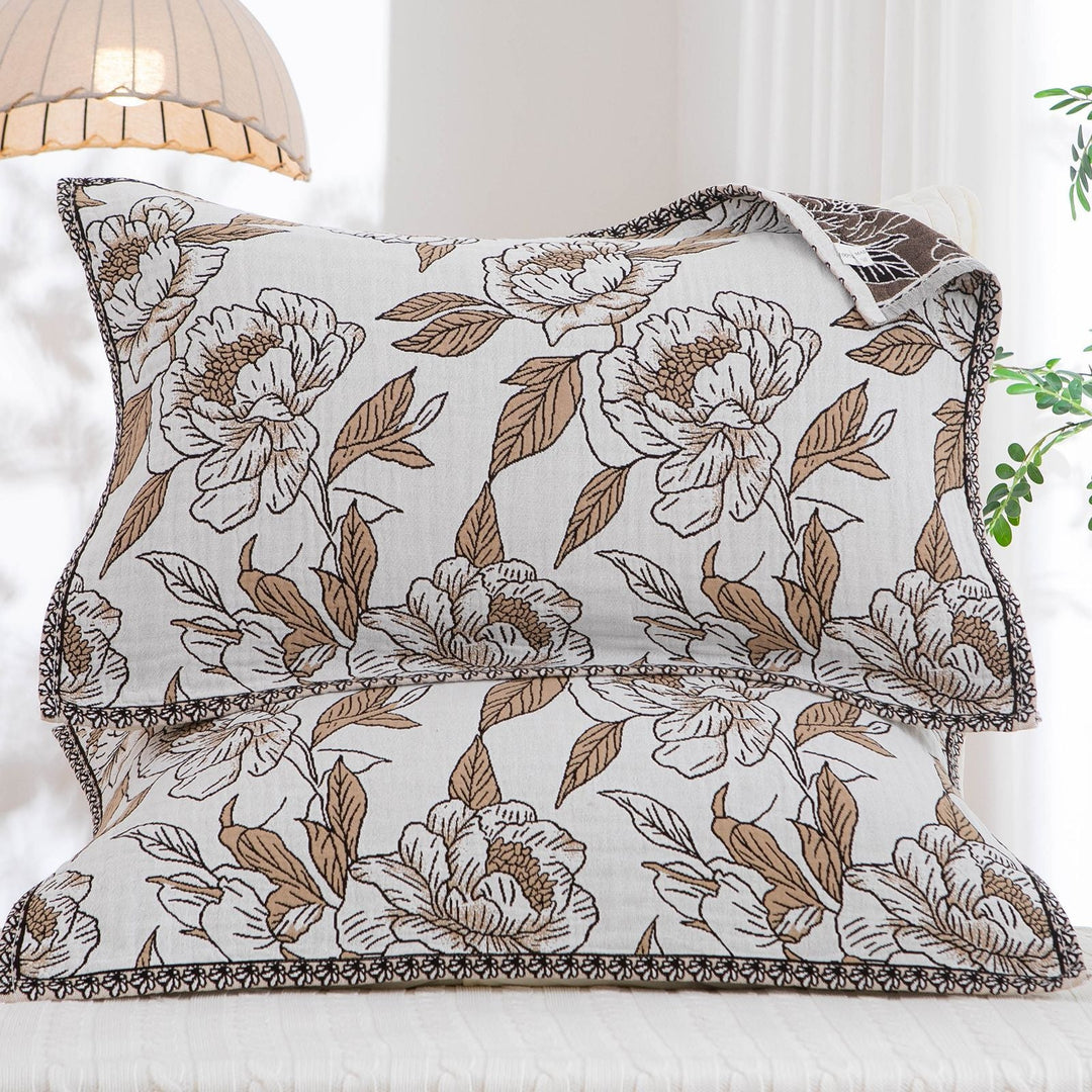 Women Decorative Pillow with Floral Pattern and High-Quality Cotton Kalsten