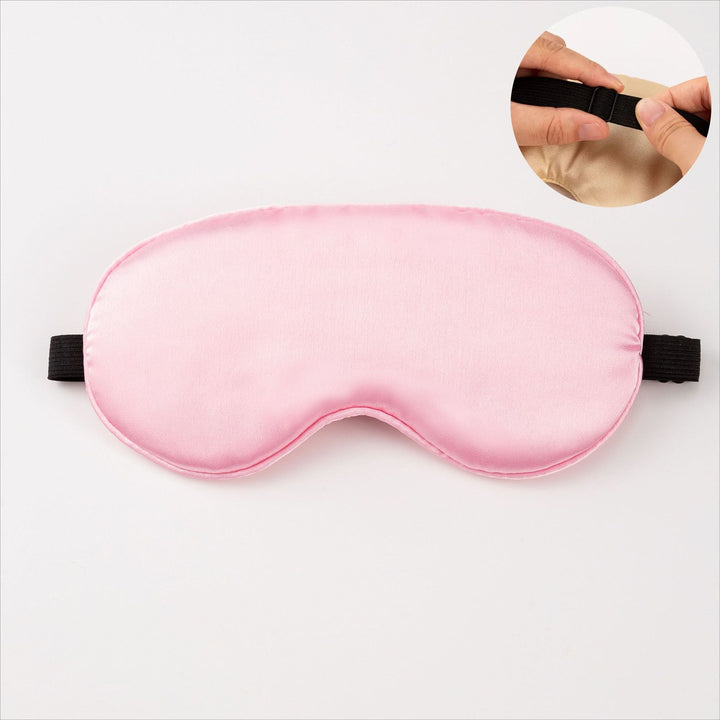Unisex nan ergonomic sleep mask with adjustable elastic band and soft satin surface Kalsten