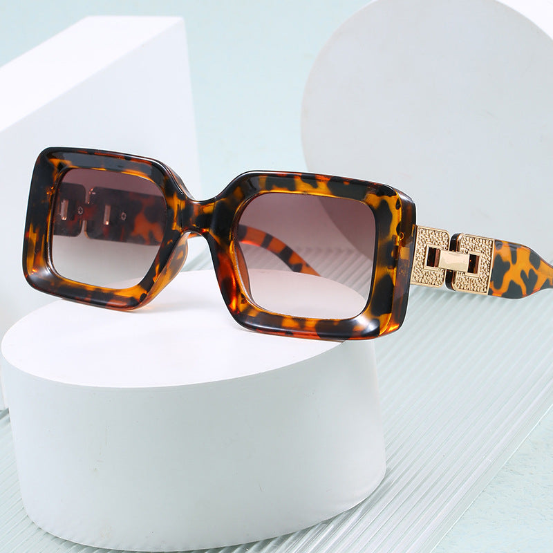 Women's Polygon Sunglasses with Glamorous Decorative Frame Kalsten