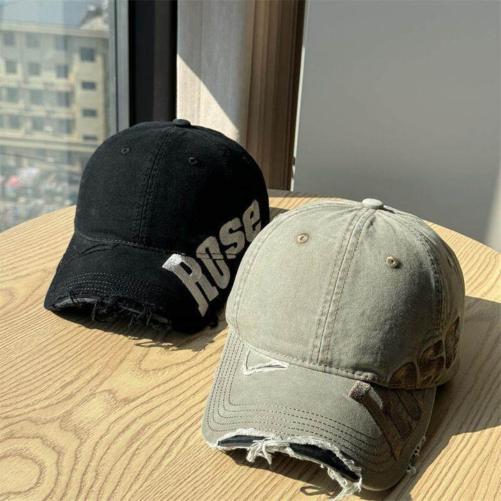 Men's Distressed Cotton Baseball Cap Kalsten 1784270811