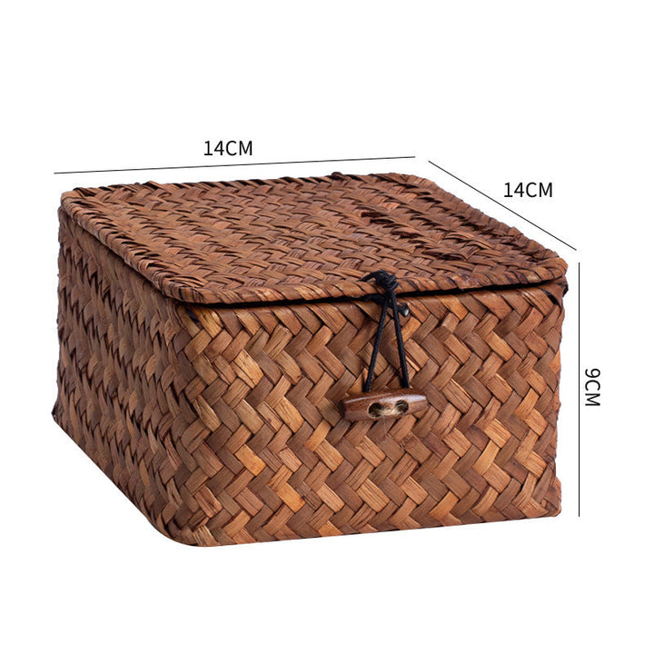 Handmade Woven Storage Cube Kalsten
