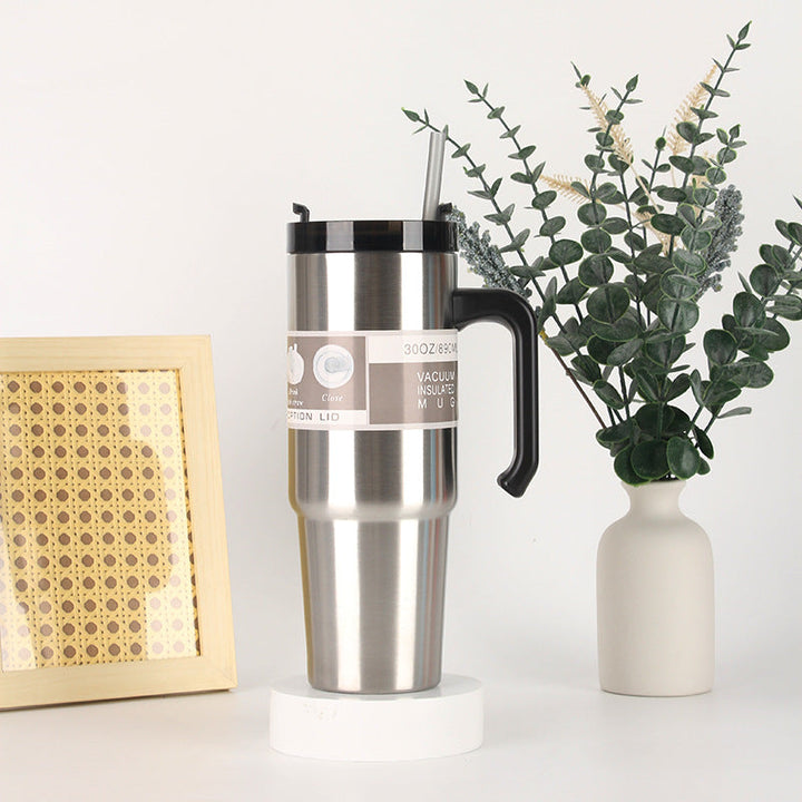 Unisex thermos mug with 3-in-1 drinking options Kalsten