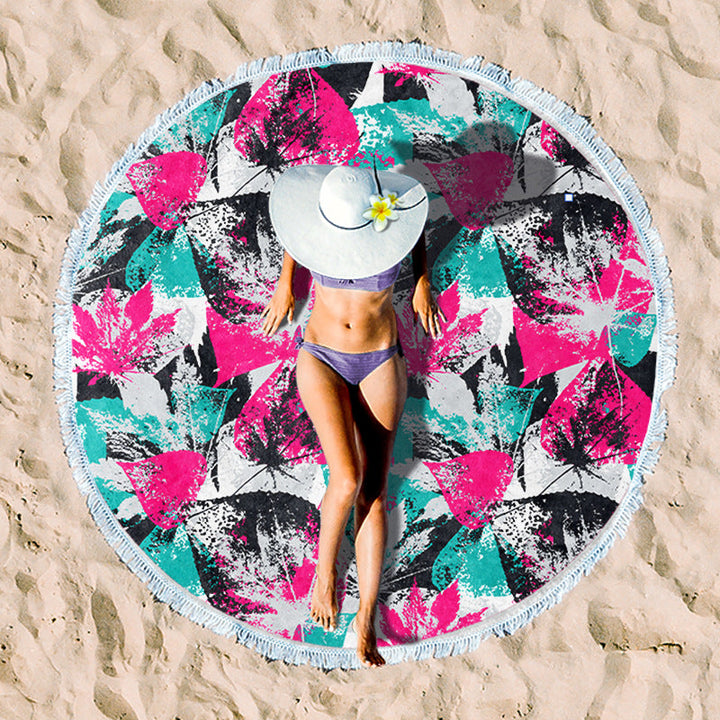 Rundstrand towel with unique sunset design Kalsten