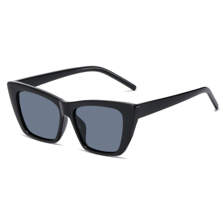 Women's trendy oversized sunglasses with innovative transparent frame Kalsten