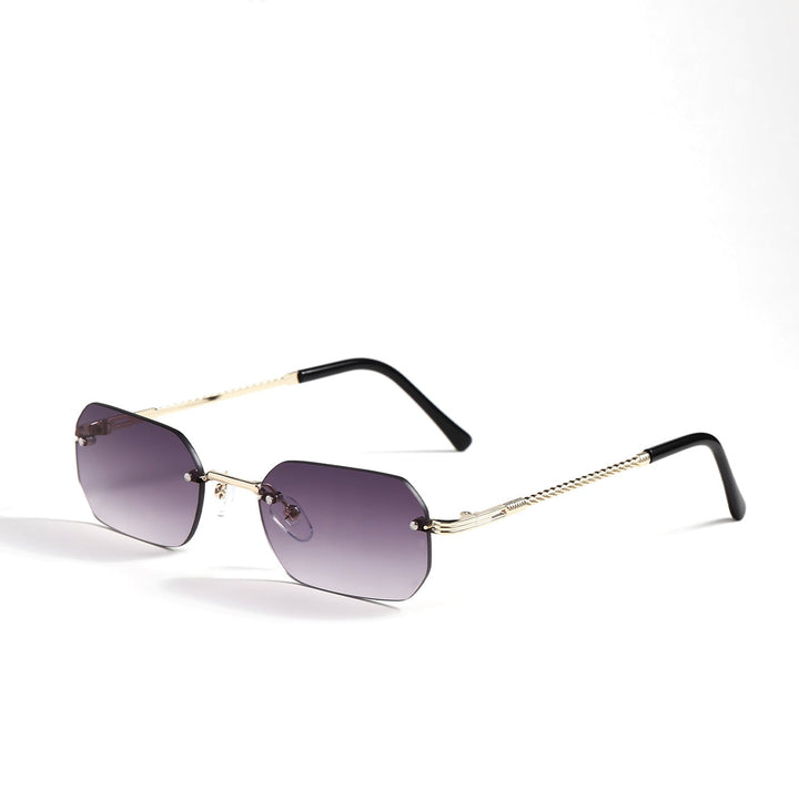 Women’s geometric sunglasses with filigree metal frame Kalsten