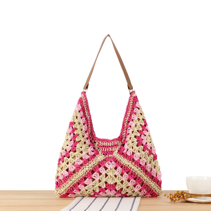 Designer crossbody bag in modern net design Kalsten