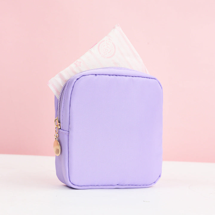 Cosmetic storage bag with fine stripe pattern Kalsten