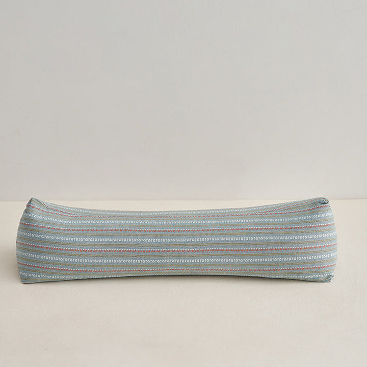 Ergonomic neck roll with stylish striped pattern Kalsten