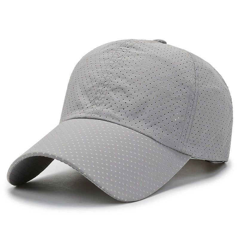 Women's Breathable Sport Cap with Hole Pattern Kalsten