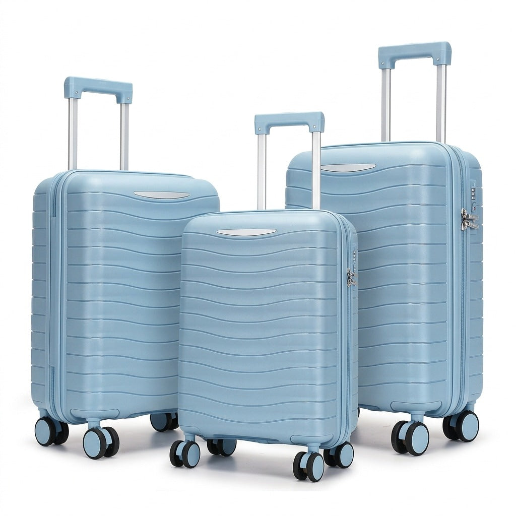 Hard Shell Suitcase Set with Innovative Pocket Organization Kalsten