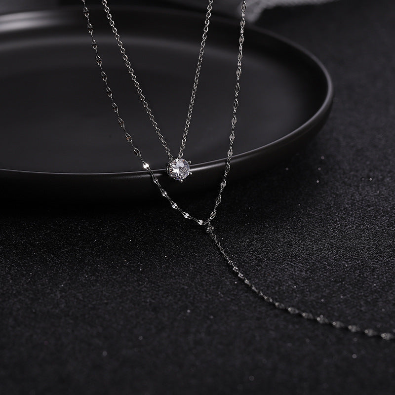 Multi-Layered Pendant Necklace Kalsten