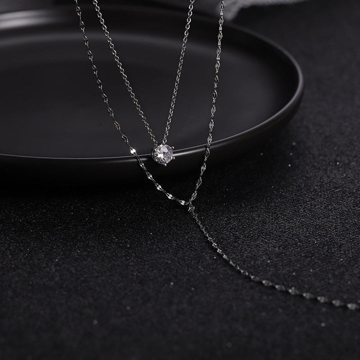 Multi-Layered Pendant Necklace Kalsten