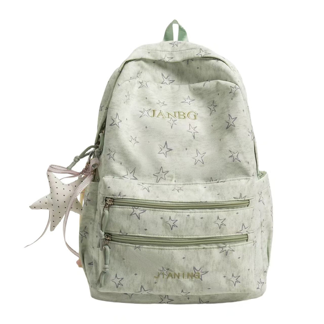 Star Print Casual Backpack Kalsten