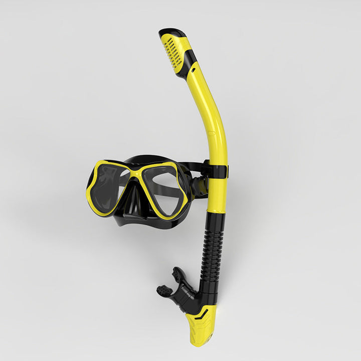Snorkel mask with ergonomic fit and innovative breathing technology Kalsten