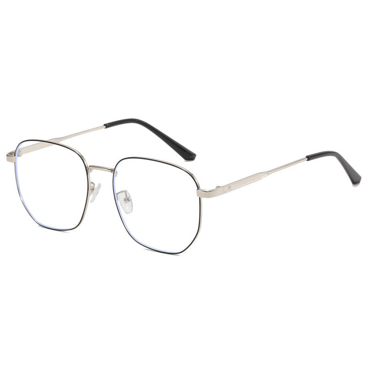 Women’s fashionable square glasses with lightweight metal frame Kalsten