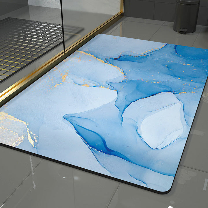 Abstract Wave Pattern Area Mat Kalsten