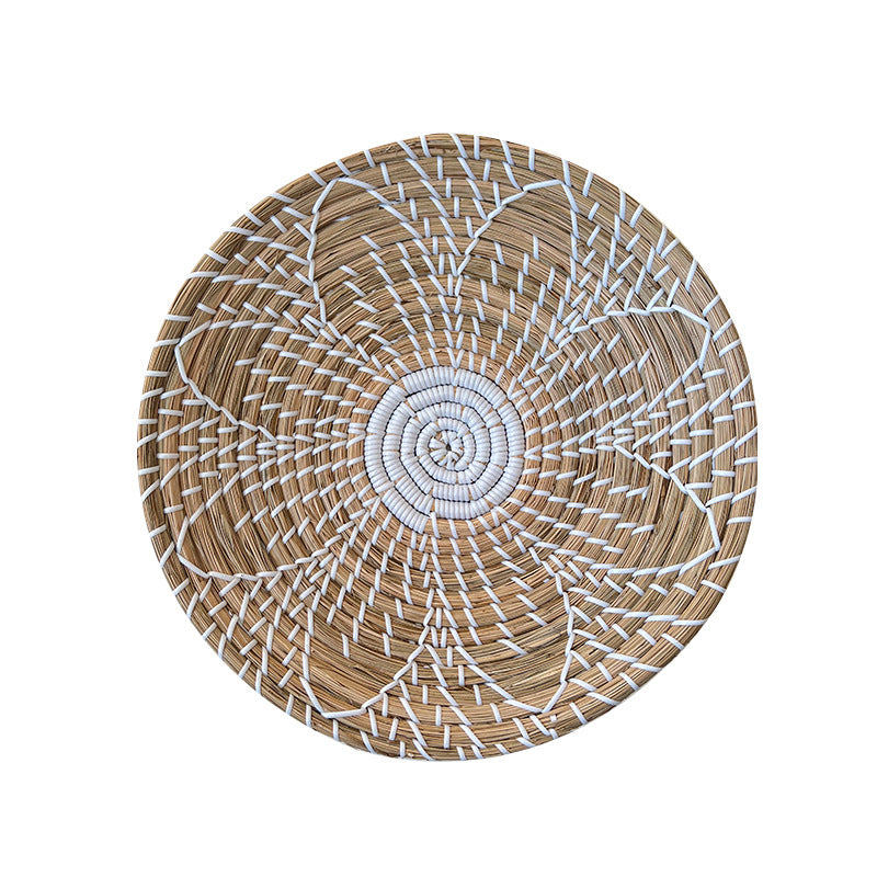 Handcrafted coaster made of natural fiber Acalora