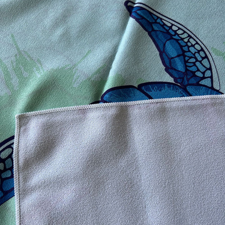 Beach towel with maritime star design Kalsten