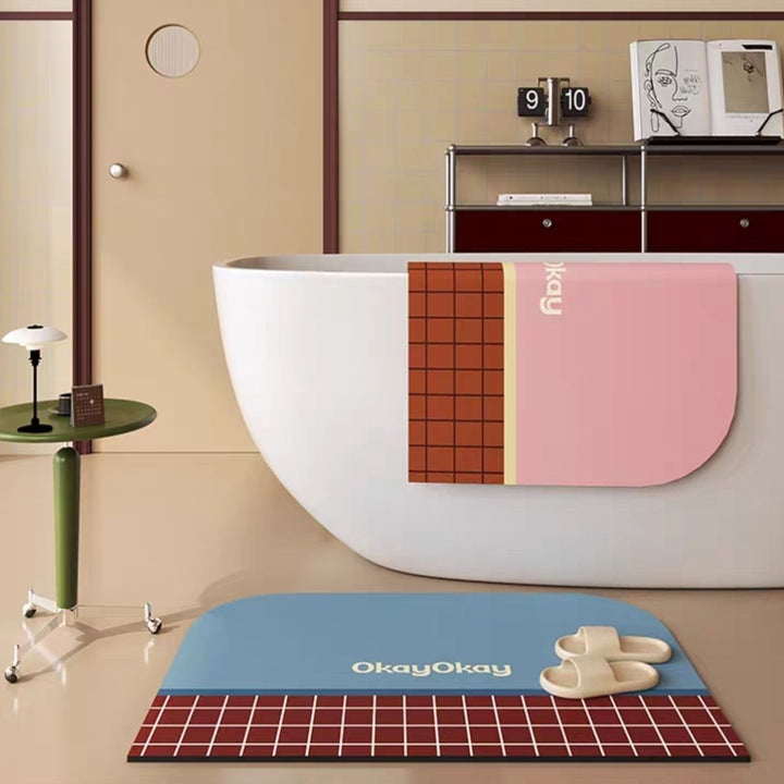 Soft Rubber Bath Mat Kalsten