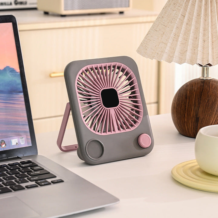 Ladies Portable Table Fan with Variable Speed Levels Kalsten