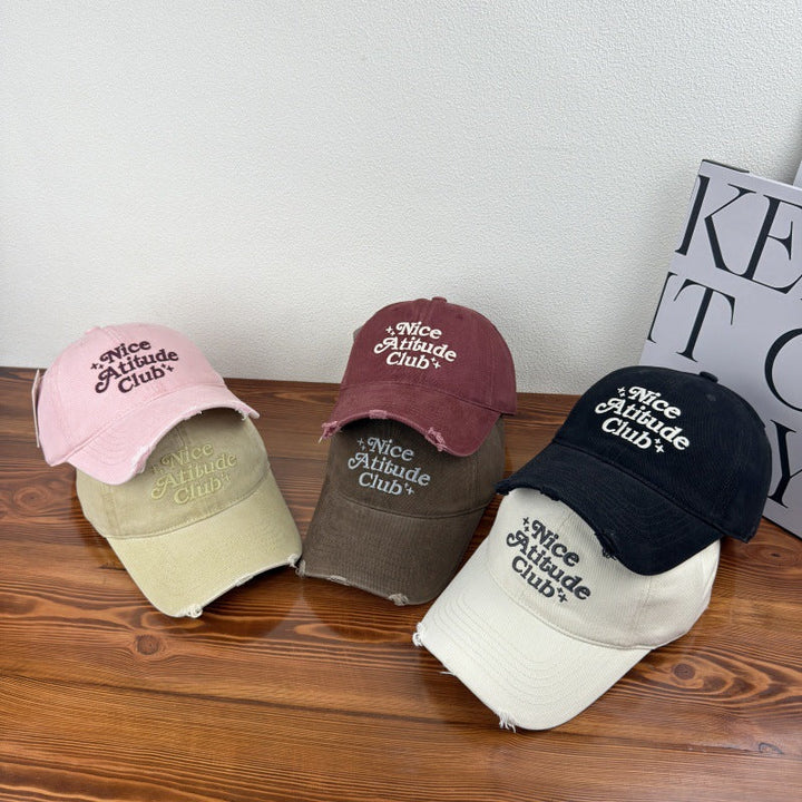 Men's Distressed Cotton Baseball Cap Kalsten 1784270476