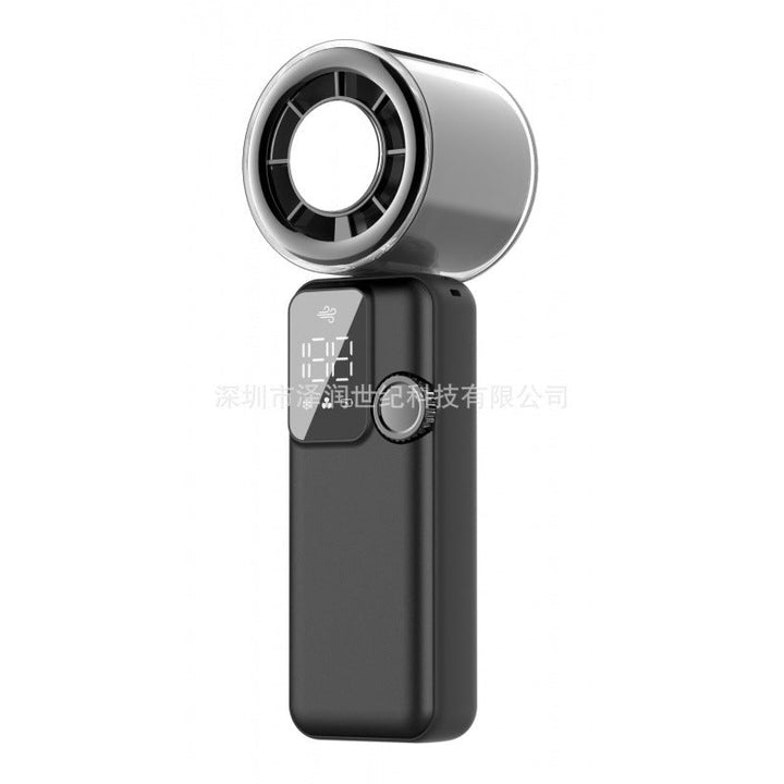 Women's Portable Mini Cool Fan with Digital Temperature Display Kalsten