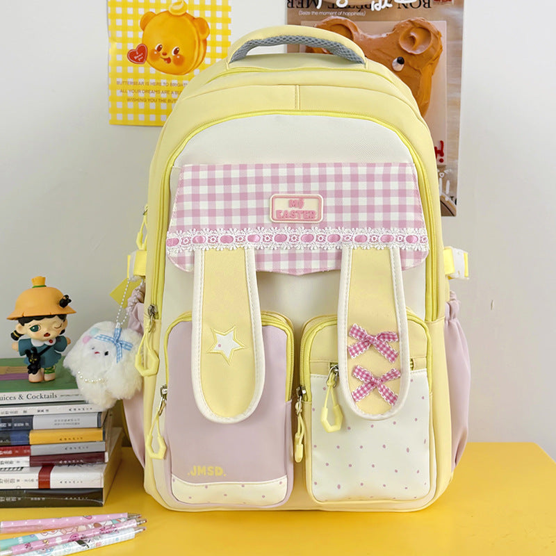Stylish Multi-Compartment School Backpack