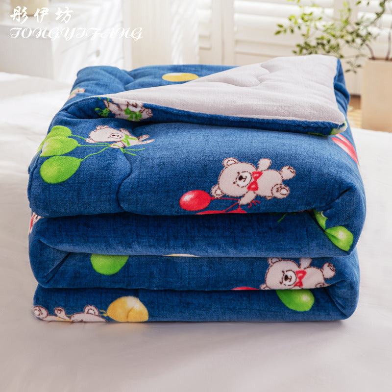Ladies cuddly blanket made of fluffy microfiber fabric Kalsten