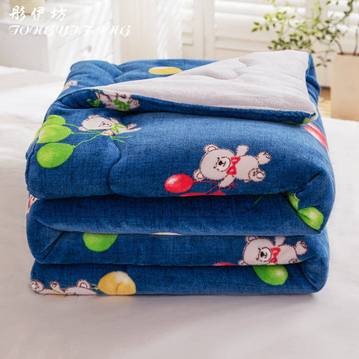 Ladies cuddly blanket made of fluffy microfiber fabric Kalsten