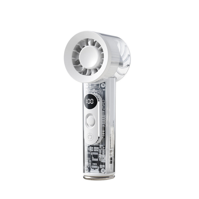 Unisex portable high-performance fan with LED display Kalsten