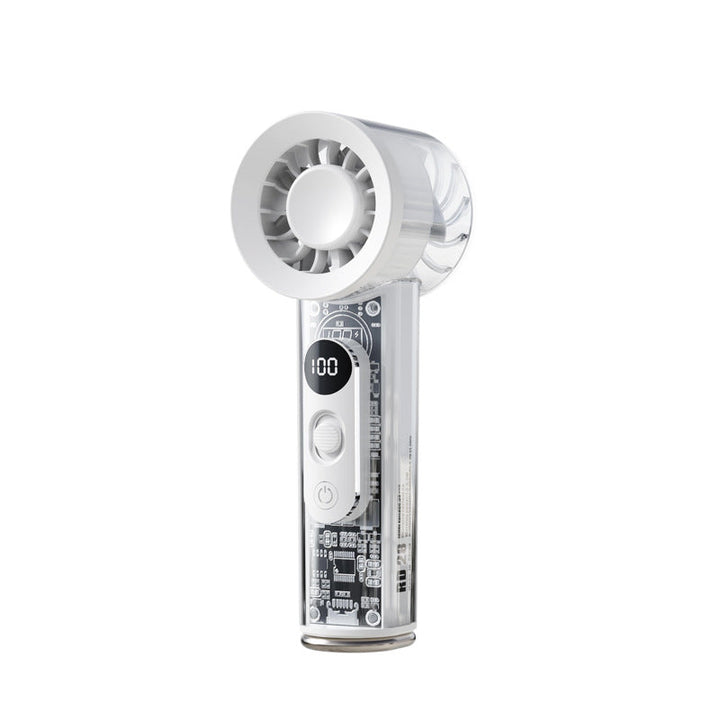 Unisex portable high-performance fan with LED display Kalsten