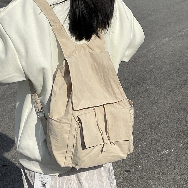 Versatile backpack with practical snap closure Kalsten