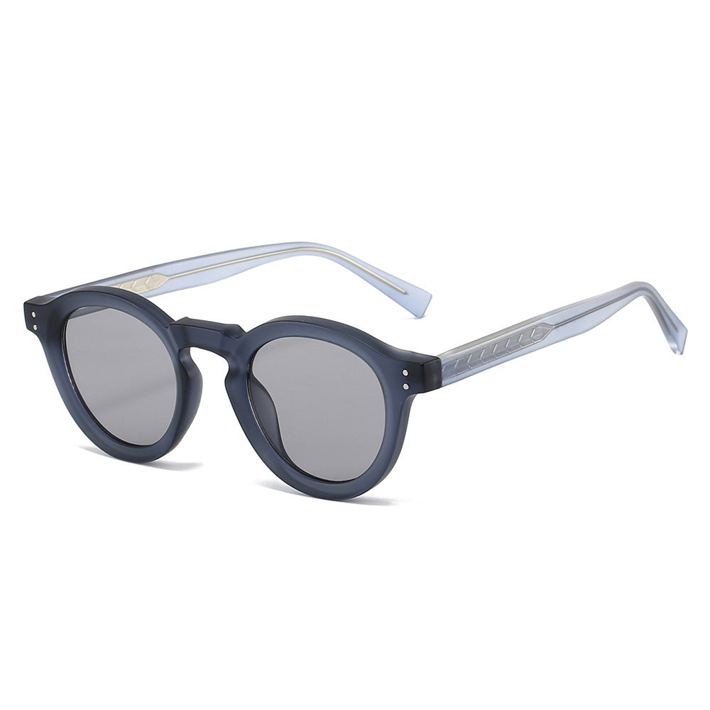 Ladies fashionable sunglasses in a stylish round design by Kalsten