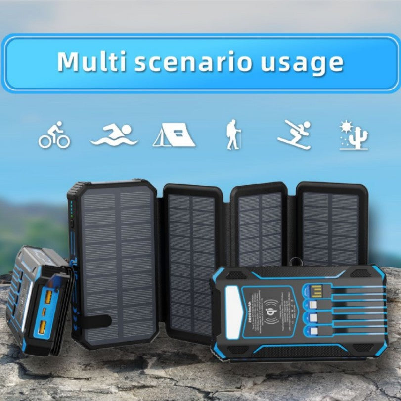 Solar-powered Power Bank with Fast Charging Function from Kalsten