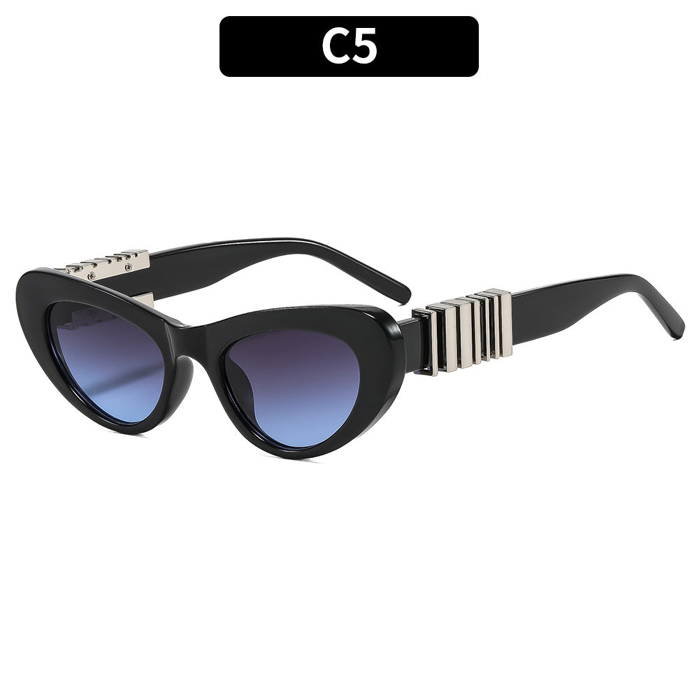 Women's Designer Sunglasses with Luxurious Metal Frame and Stylish Decorations Kalsten