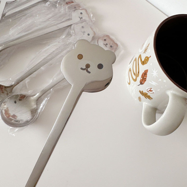 Playful teaspoons with animal motifs Kalsten