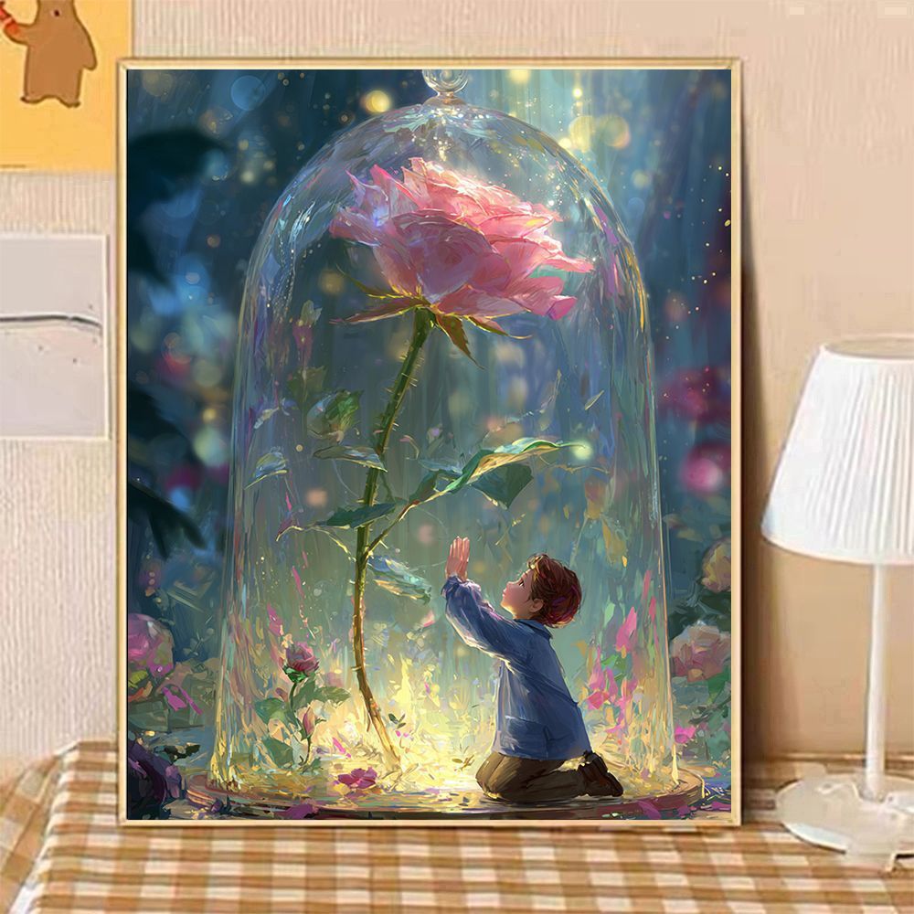 Enchanted Garden Fantasy Art Print Kalsten