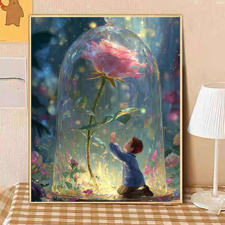 Enchanted Garden Fantasy Art Print Kalsten