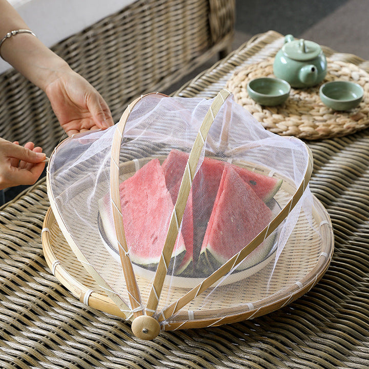 Covered Serving Platter with Mesh Lid Kalsten