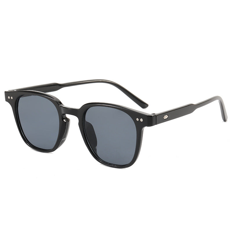 Women's fashionable square sunglasses with shiny frame Kalsten