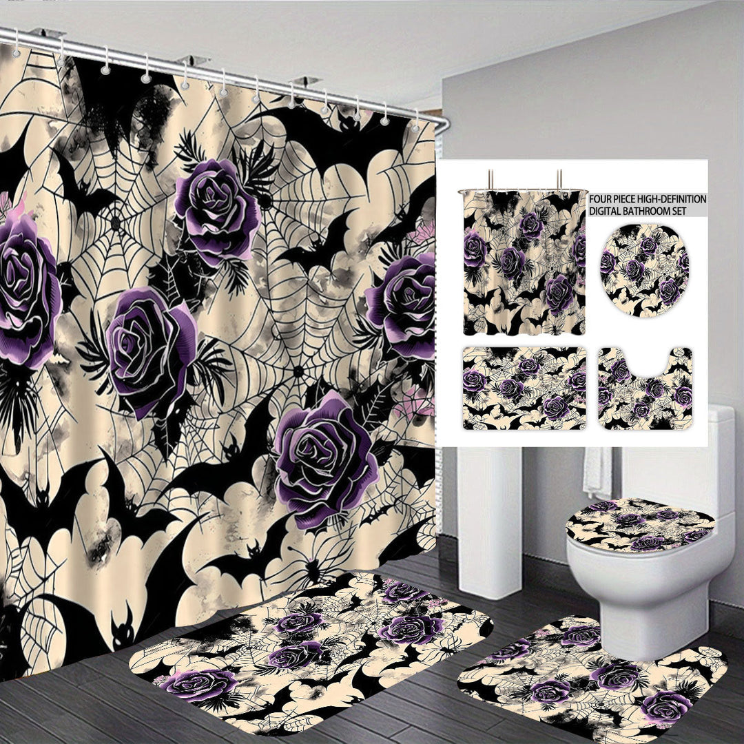 Artistic Skull Bathroom Décor Set Kalsten