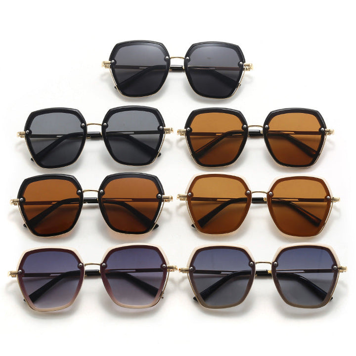 Women's Fashion Oversized Sunglasses with Elegant Frame Structure Kalsten