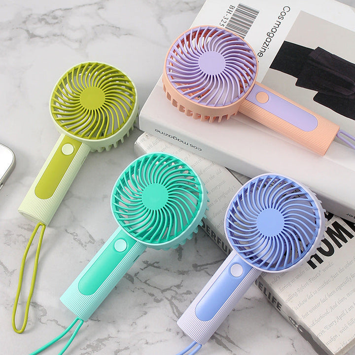 Women portable USB handheld fan with adjustable tilt angle Kalsten