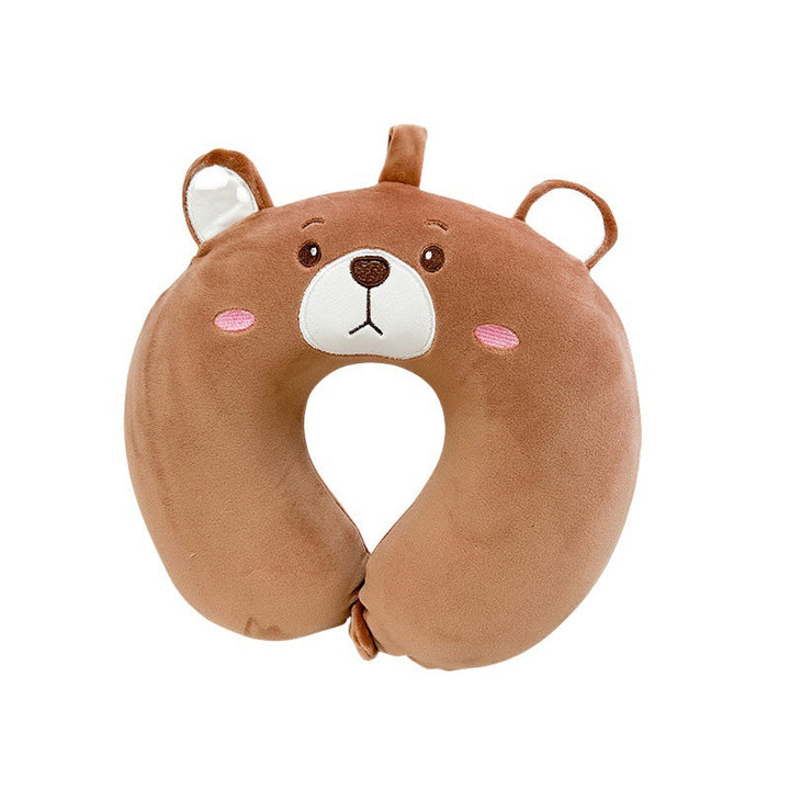 Ladies neck pillow with cuddly bear motif Kalsten